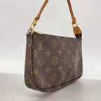 Louis Vuitton Pouch Monogram Pochette Soirle Brown — view 2
