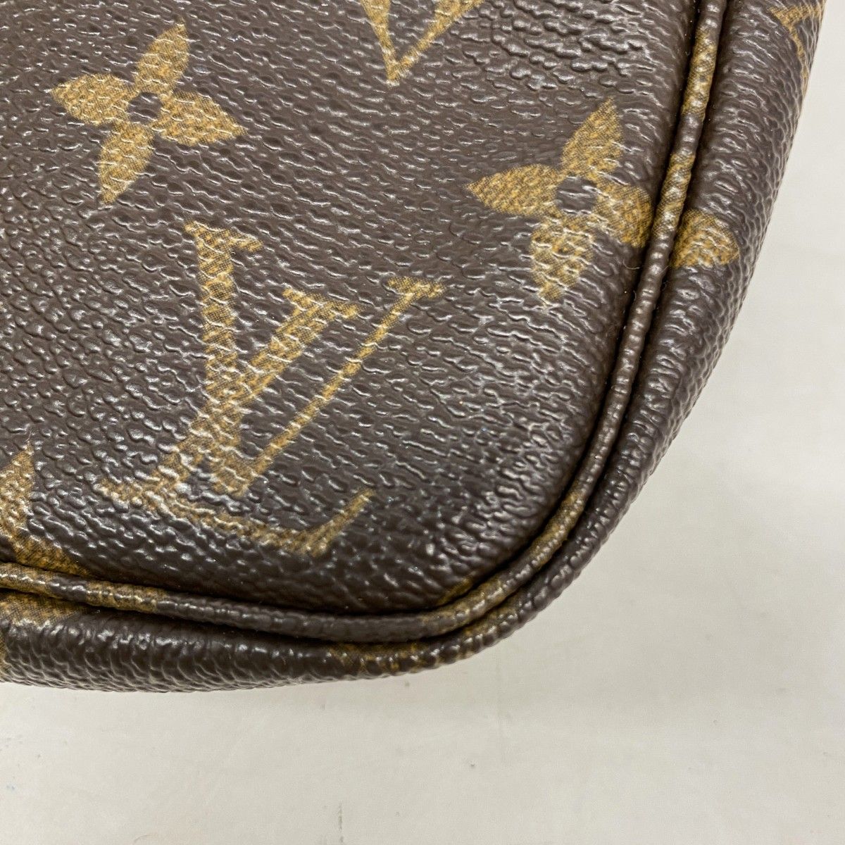 Louis Vuitton Pouch Monogram Pochette Soirle Brown — view 6