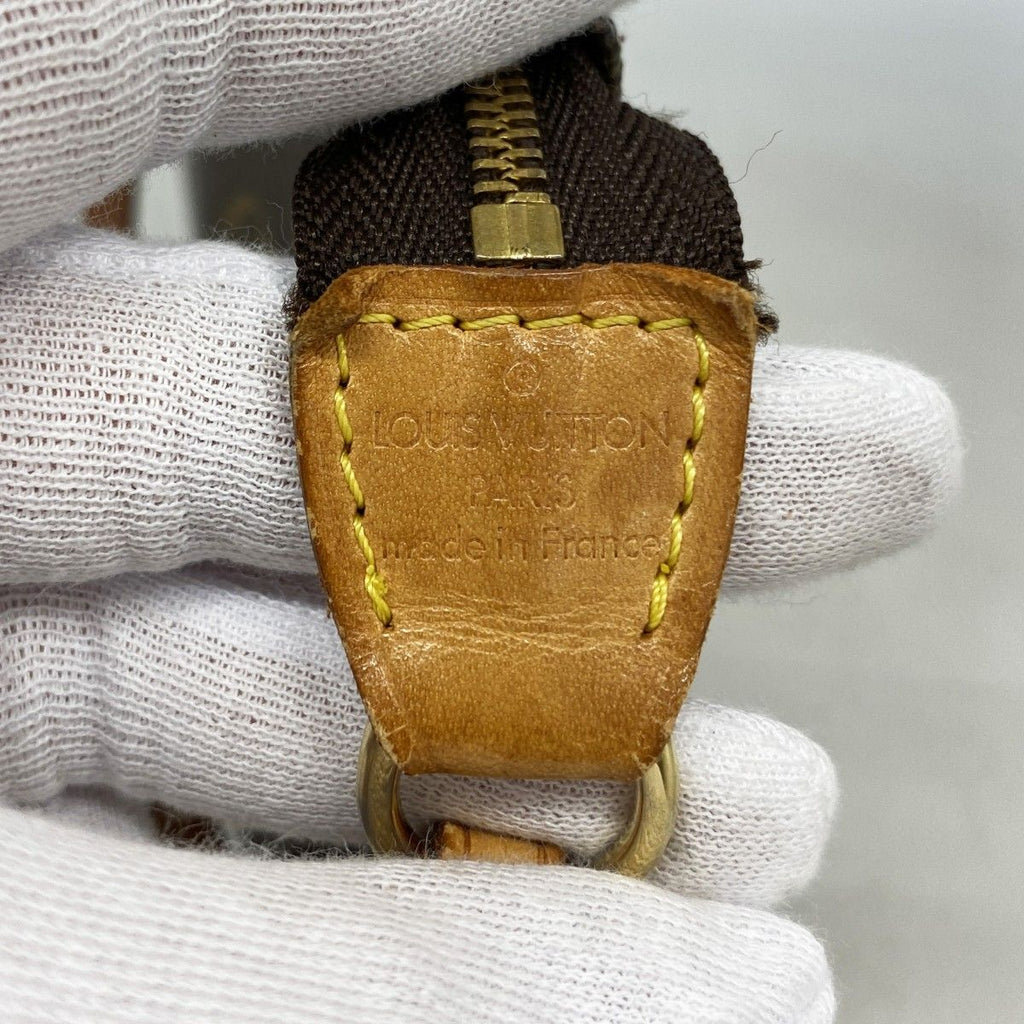Louis Vuitton Pouch Monogram Pochette Soirle Brown — view 5