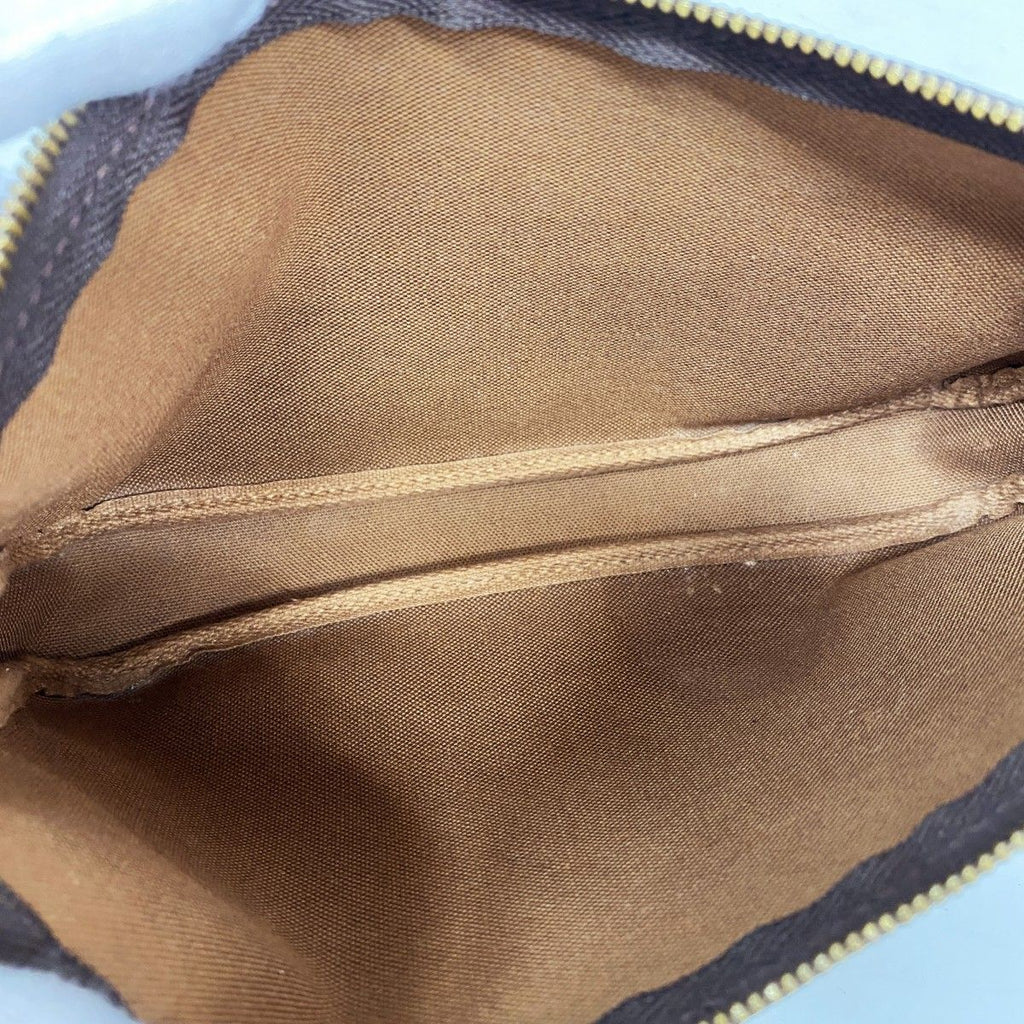 Louis Vuitton Pouch Monogram Pochette Soirle Brown — view 4