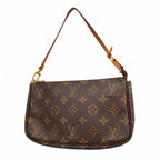 Louis Vuitton Pouch Monogram Pochette Soirle Brown