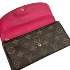 Louis Vuitton Wallet Monogram Portefeuille Emily Hot Pink — view 3