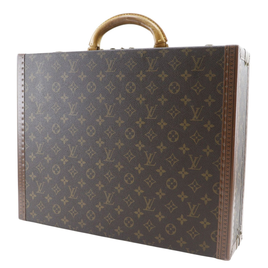 Louis Vuitton President Monogram Canvas Brown Trunk — view 2