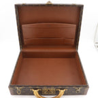 Louis Vuitton President Monogram Canvas Brown Trunk — view 7