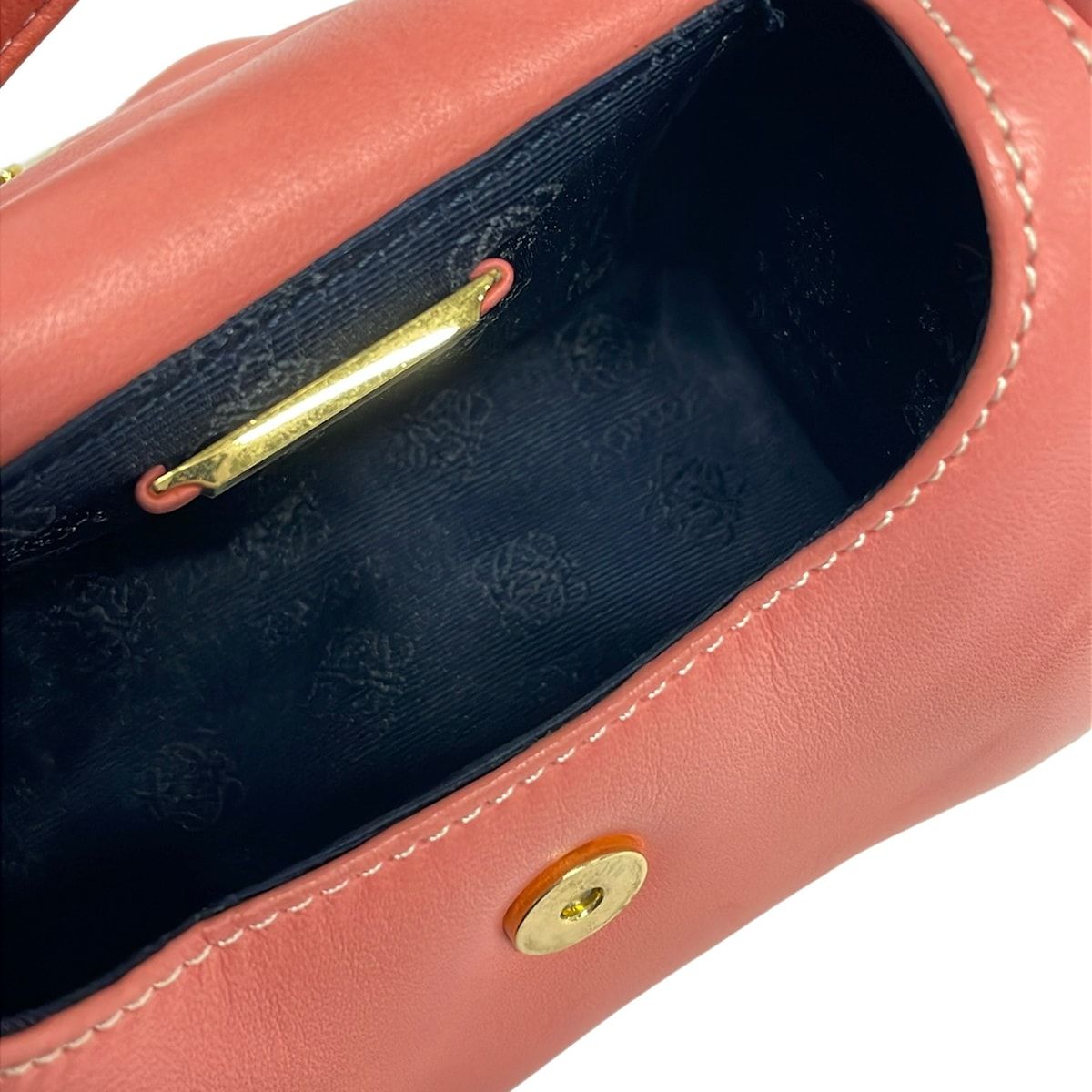 Loewe Pink Flower Mini Bag Vintage Leather — view 7