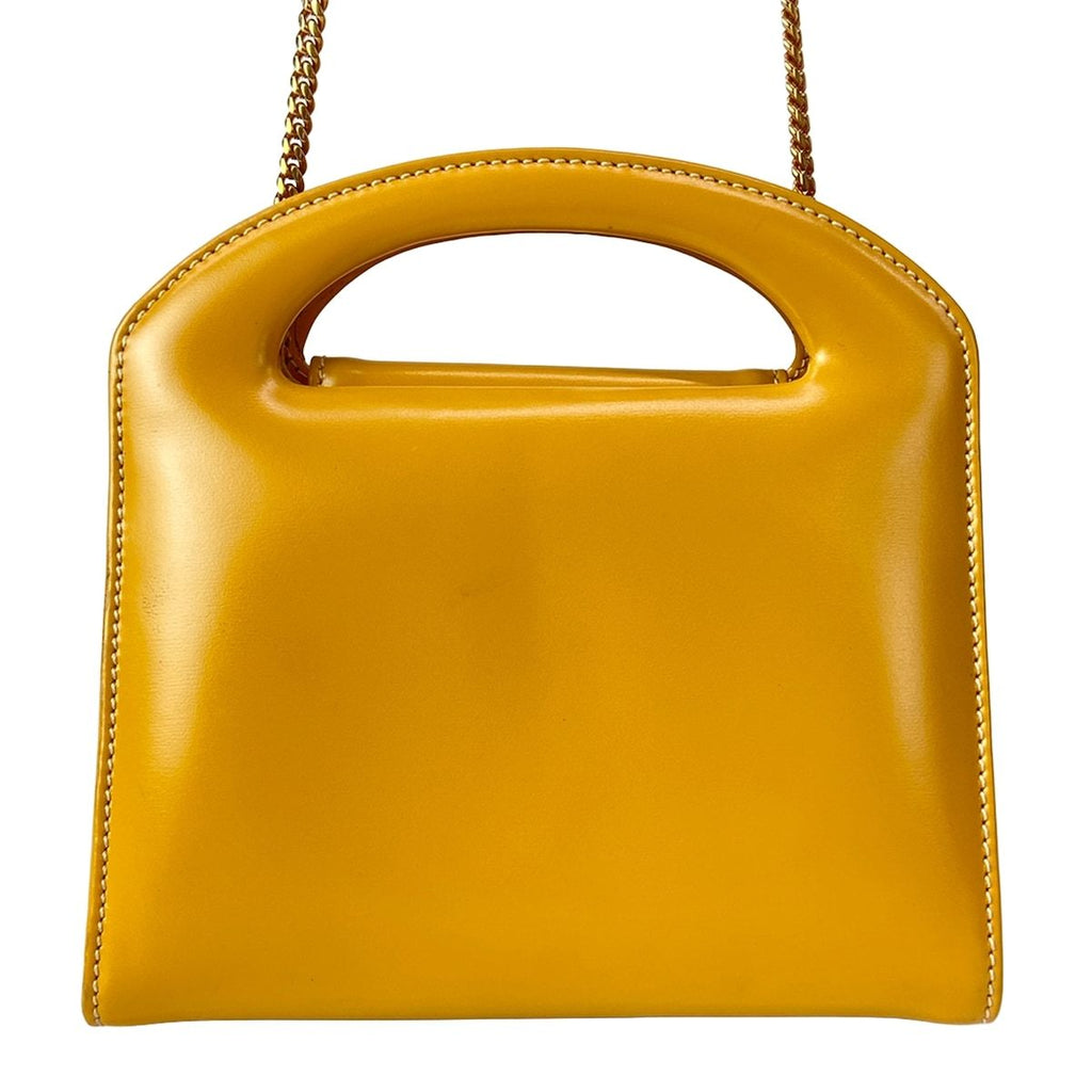 Loewe Dark Yellow Mini Bag Vintage 2-Way Chain Shoulder Leather — view 3