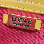 Loewe Dark Yellow Mini Bag Vintage 2-Way Chain Shoulder Leather — view 8