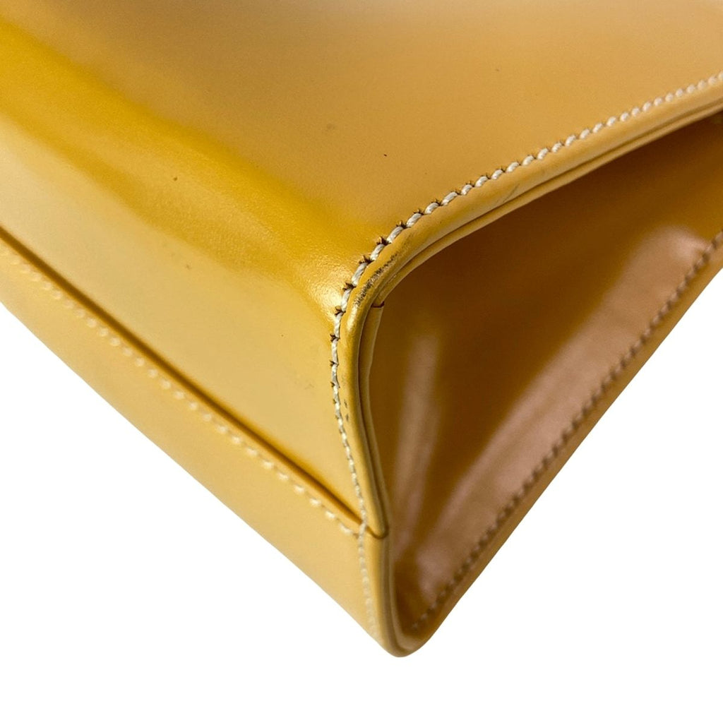 Loewe Dark Yellow Mini Bag Vintage 2-Way Chain Shoulder Leather — view 6