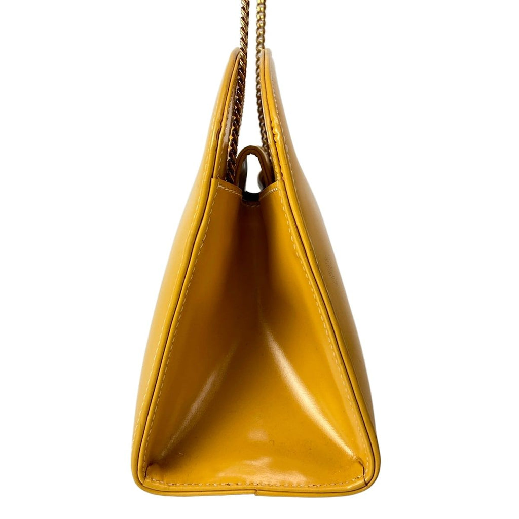 Loewe Dark Yellow Mini Bag Vintage 2-Way Chain Shoulder Leather — view 4