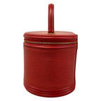 Louis Vuitton Vanity Bag Epi Cannes Castilian Red Leather — view 4