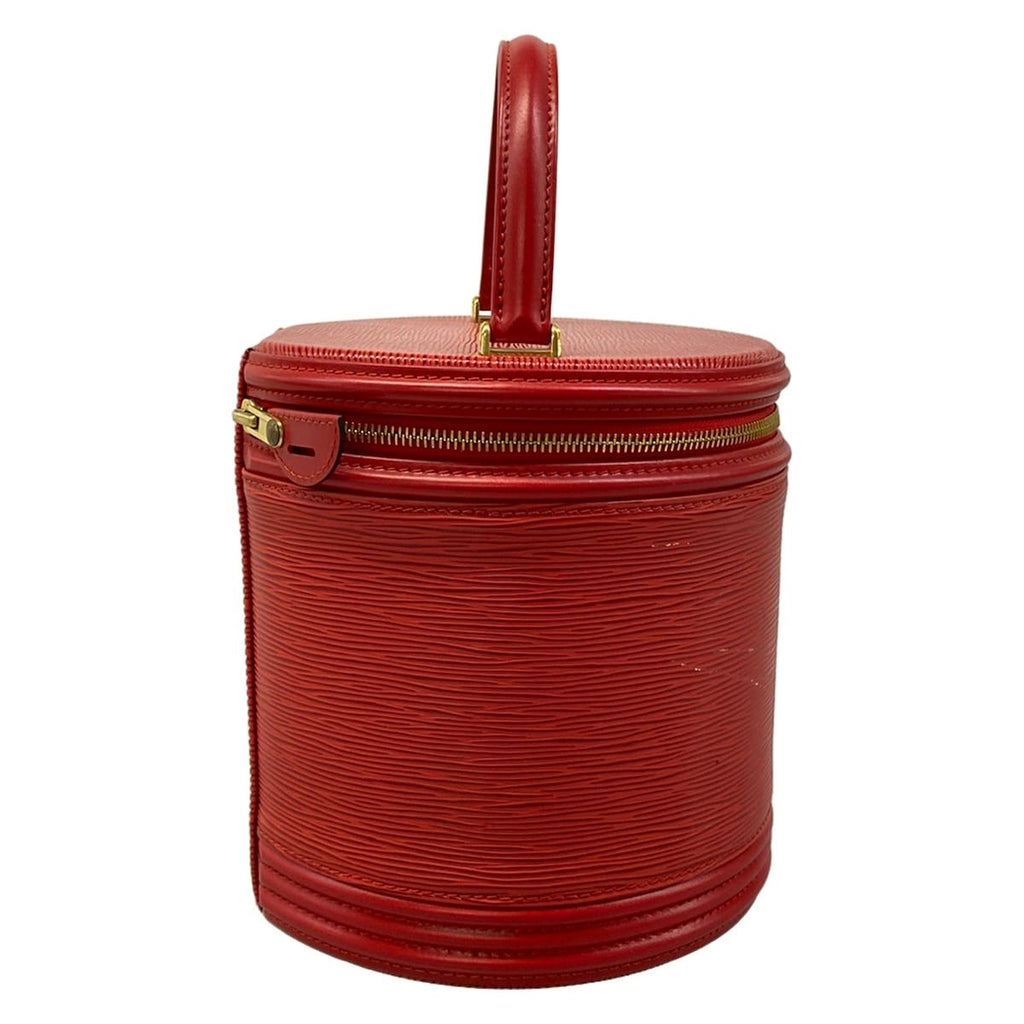 Louis Vuitton Vanity Bag Epi Cannes Castilian Red Leather — view 2