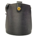 Louis Vuitton Shoulder Bag Epi Cluny Noir Leather