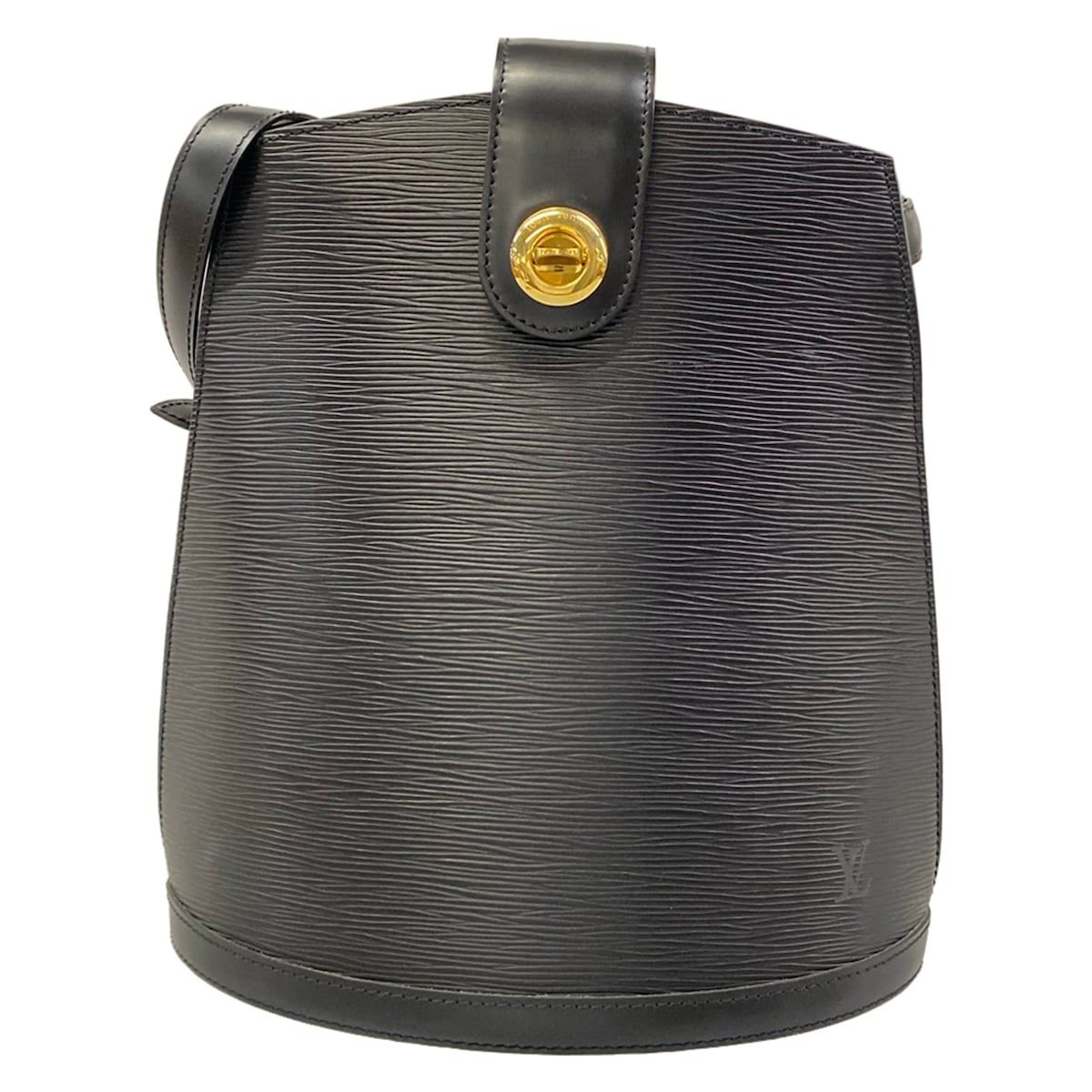 Louis Vuitton Shoulder Bag Epi Cluny Noir Leather