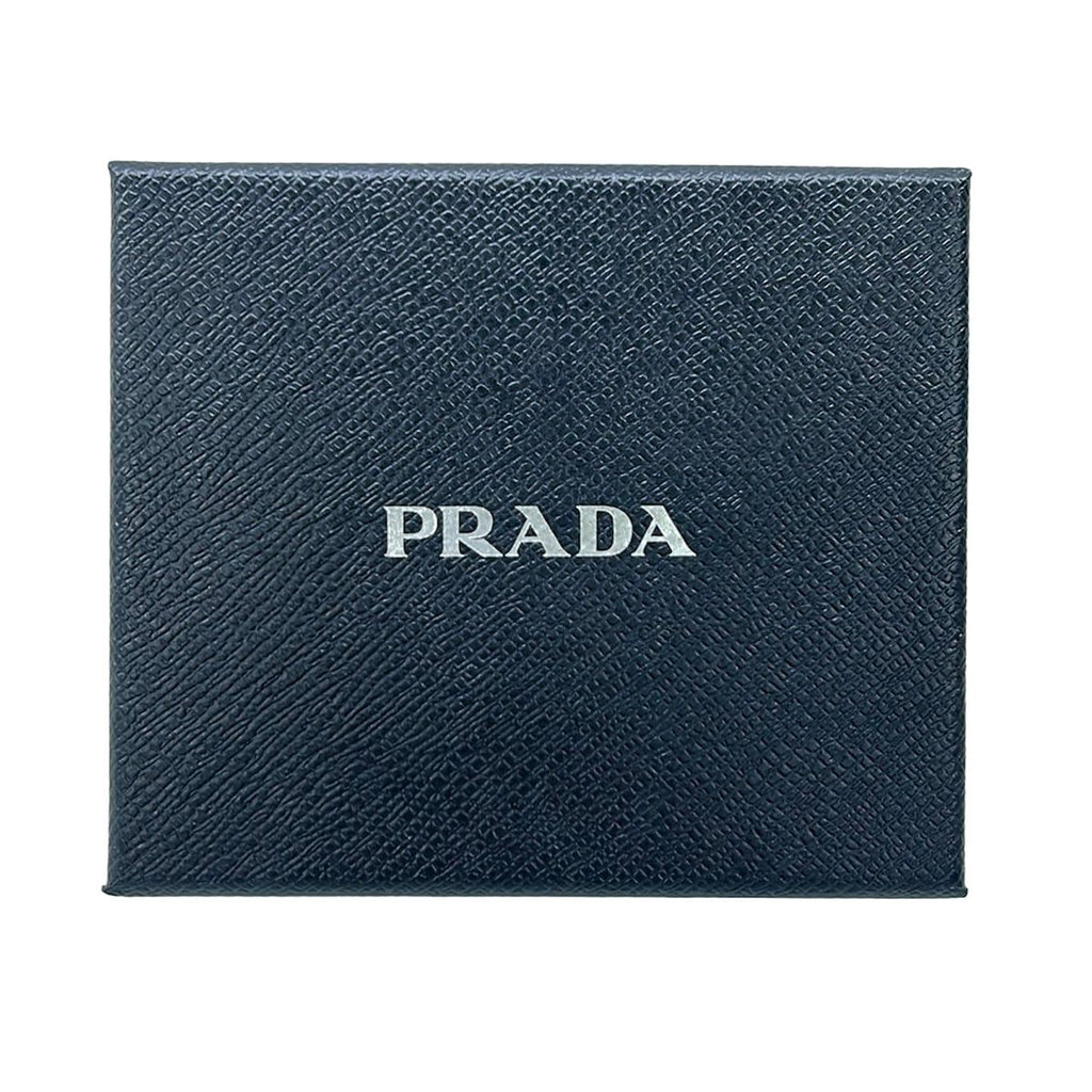 Prada Bifold Wallet Light Green Leather — view 6