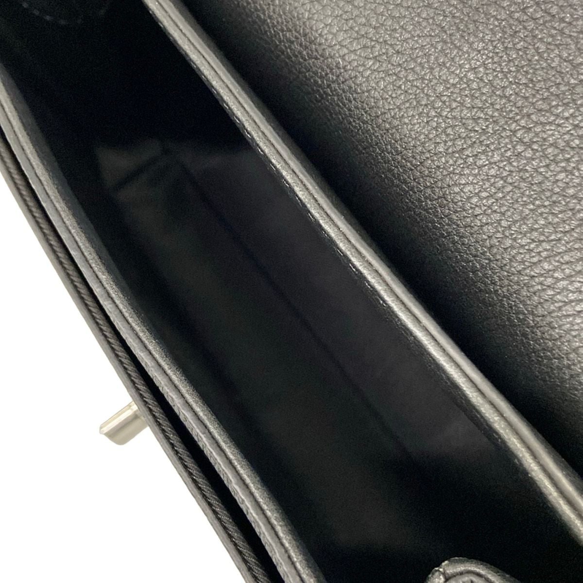 Louis Vuitton Handbag Lockme Iibb Noir Leather — view 7