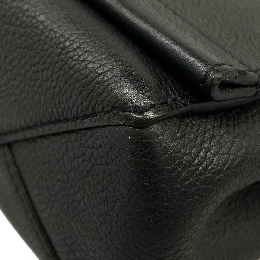 Louis Vuitton Handbag Lockme Iibb Noir Leather — view 6