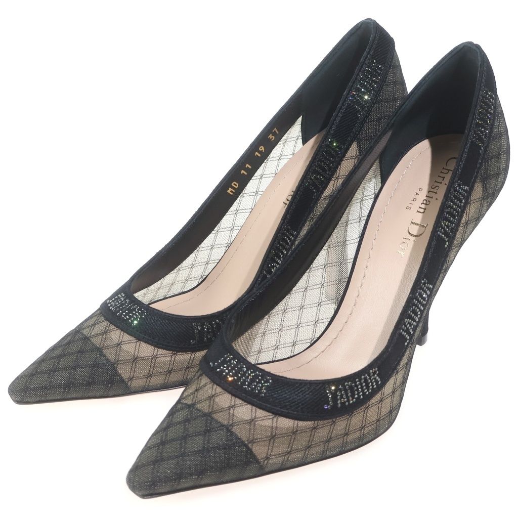 Dior Adior Sling Back Millefiori Mesh Ring