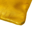 Fendi Shoulder Bag Slim Clutch Dark Yellow Strap Removable Leather — view 6