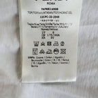 Fendi Zucca Logo All Over Pattern Kuru Neckshort Sleeve T-Shirt White Brown — view 7