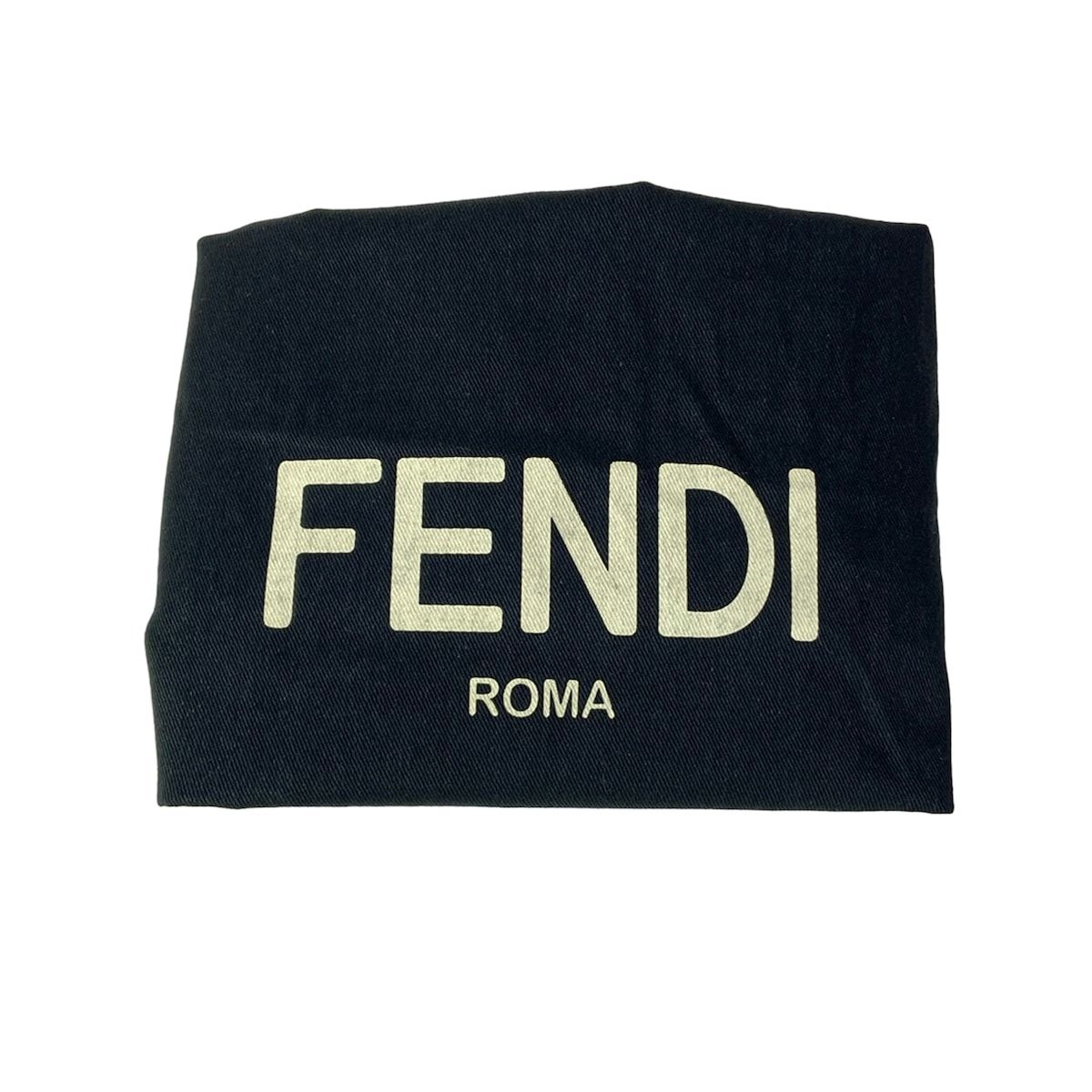 Fendi Shoulder Bag Camera Case Zucca Pattern Dark Gray Leather — view 8