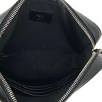 Fendi Shoulder Bag Camera Case Zucca Pattern Dark Gray Leather — view 7