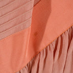 Fendi Silk Puri Contrast Short Sleeve Dress 36 Pink — view 6