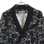 Chanel Shaw Color Jacket White Black nssize — view 3