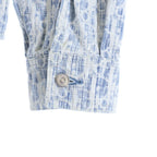 Dior Oblique Cotton Denim Jacket Long Sleeve Shirt 39 Blue — view 4