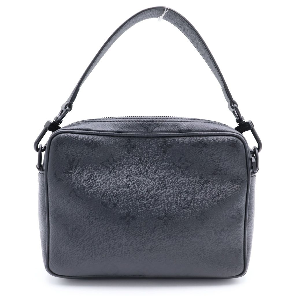 Louis Vuitton Monogram Nile Leather 2-Way Shoulder Bag Black — view 2