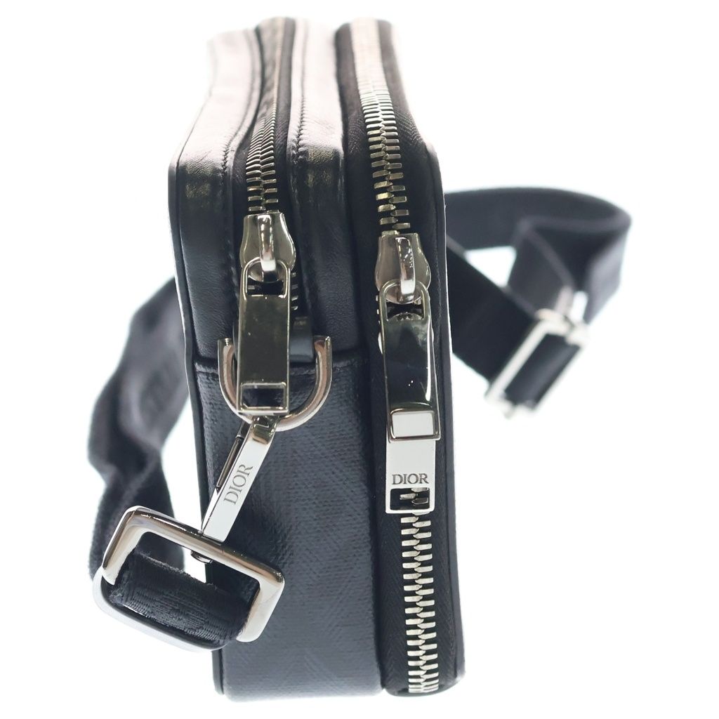 Dior Messenger Back Shoulder CD Diamond Leather Black — view 3