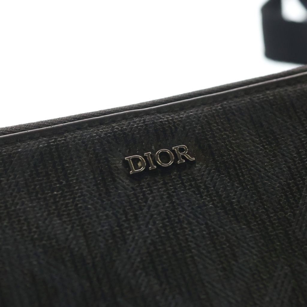 Dior Messenger Back Shoulder CD Diamond Leather Black — view 6