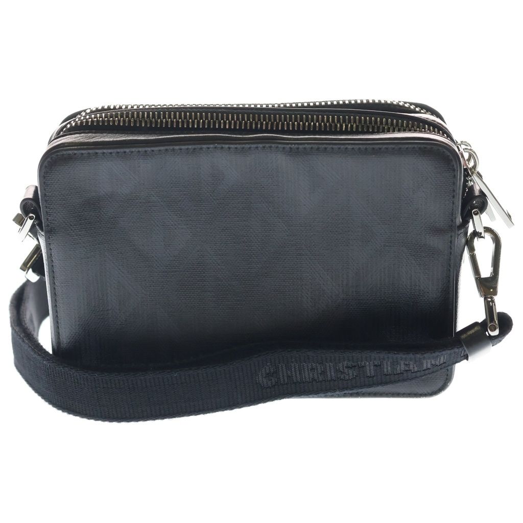 Dior Messenger Back Shoulder CD Diamond Leather Black — view 2