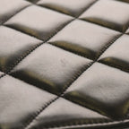 Chanel Quilted Big Coco Mark Briefcase Back Gold Lambskin Black — view 7