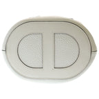 Hermes in the Loop 18 Taurillon Clemence Veau Gold Handbag White — view 4