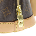 Louis Vuitton Monogram Alma BB Leather 2-Way Shoulder Bag Brown — view 6
