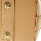 Louis Vuitton Monogram Alma BB Leather 2-Way Shoulder Bag Brown — view 7