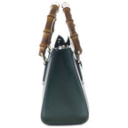 Gucci Diana Tote Back 2-Way Handback Bamboo Leather Green — view 3