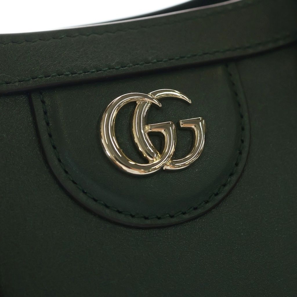 Gucci Diana Tote Back 2-Way Handback Bamboo Leather Green — view 6