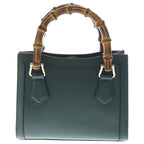 Gucci Diana Tote Back 2-Way Handback Bamboo Leather Green — view 2