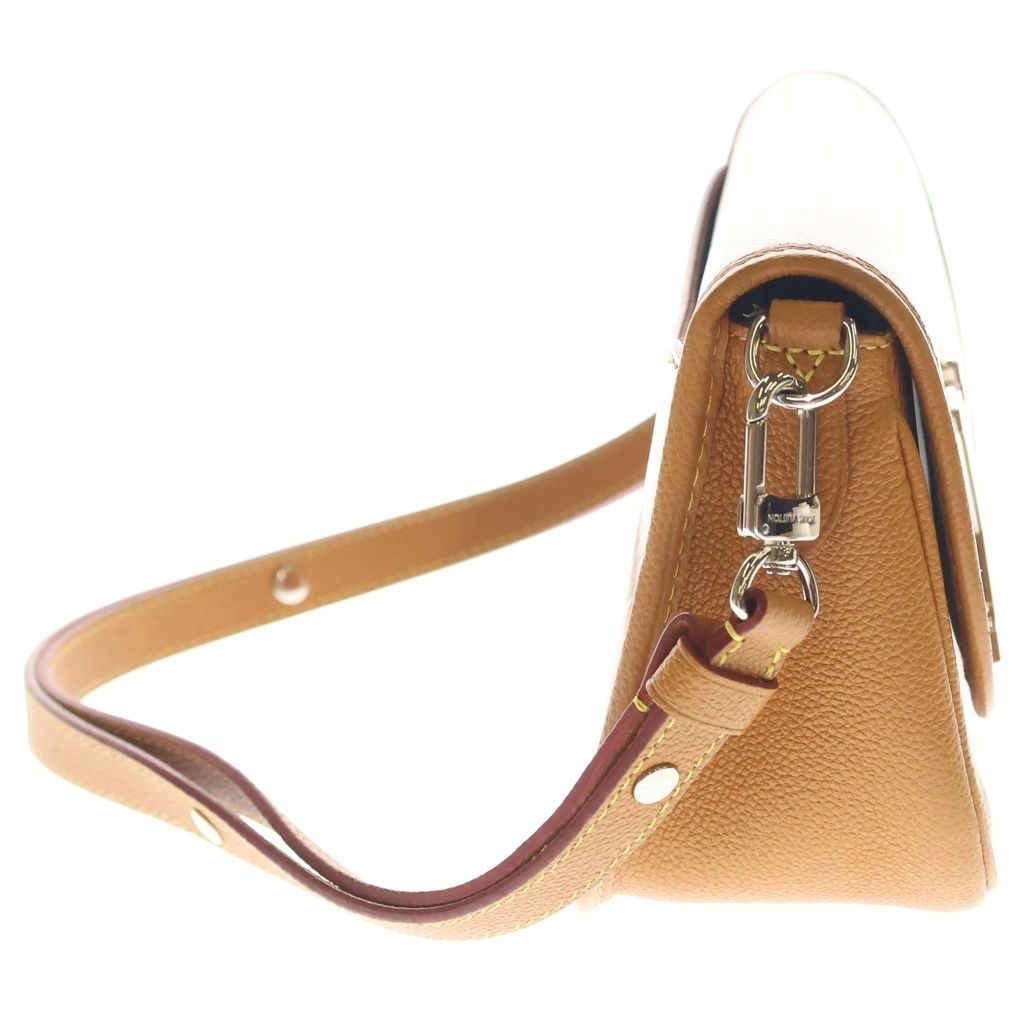 Louis Vuitton Epi Buci NM 2-Way Leather LV Logo Shoulder Bag Brown — view 3