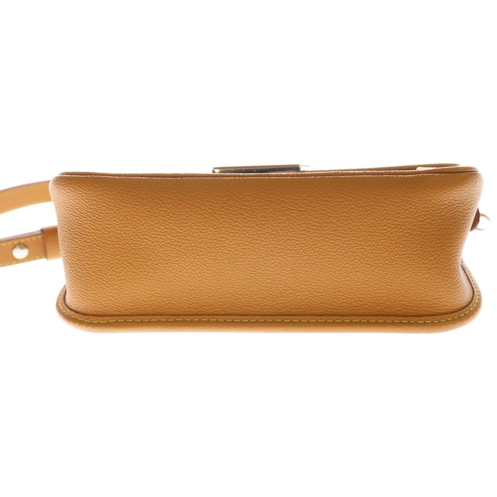 Louis Vuitton Epi Buci NM 2-Way Leather LV Logo Shoulder Bag Brown — view 4