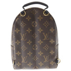 Louis Vuitton Monogram Palm Springs Mini Leather Backpack Brown — view 2