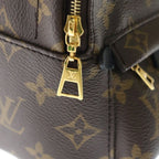 Louis Vuitton Monogram Palm Springs Mini Leather Backpack Brown — view 6