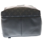 Louis Vuitton Monogram Eclipse Taigarama Discovery Backpack Leather Black — view 4