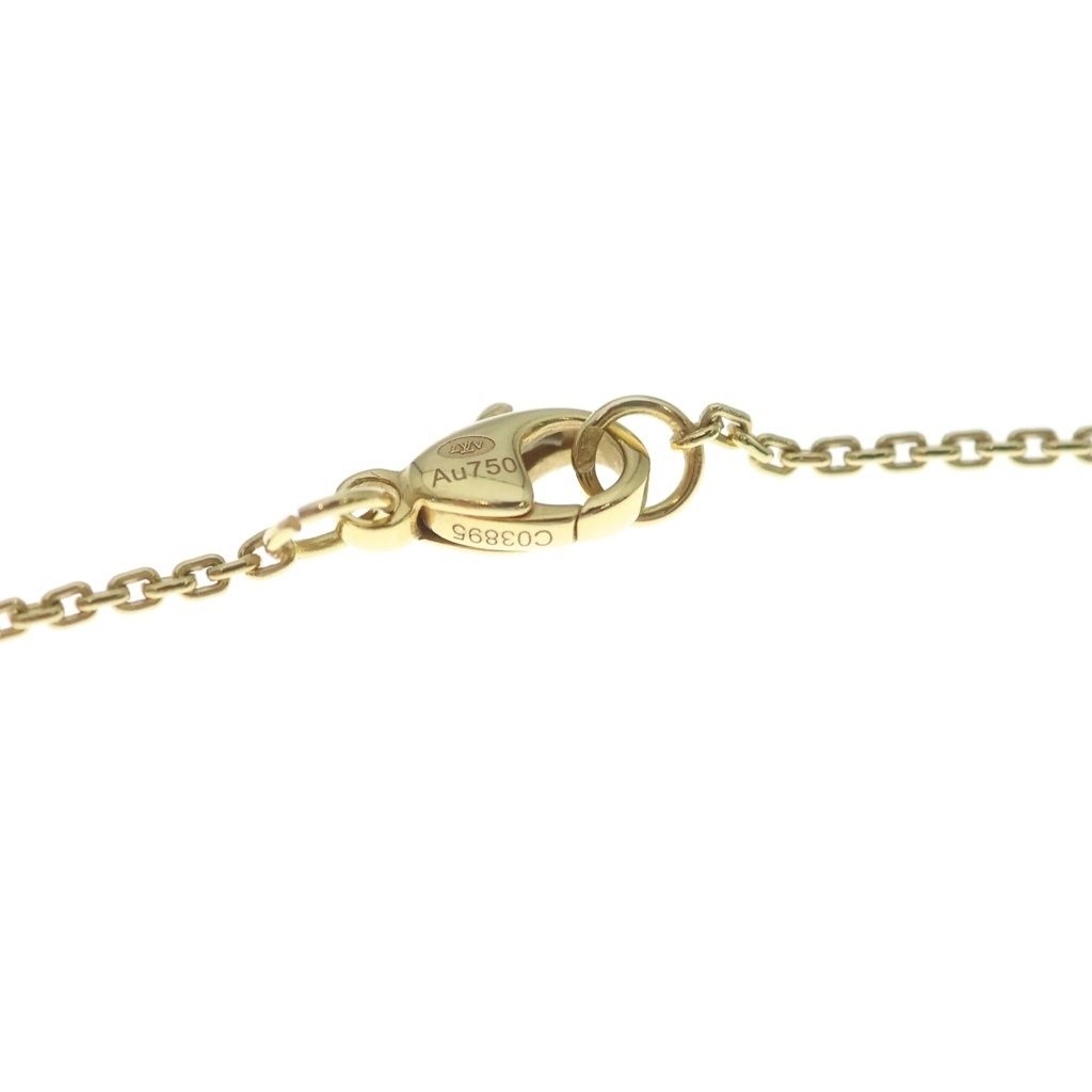 Louis Vuitton Pendentif PM Blossom Diamond Necklace 18k Yellow Gold Black — view 4