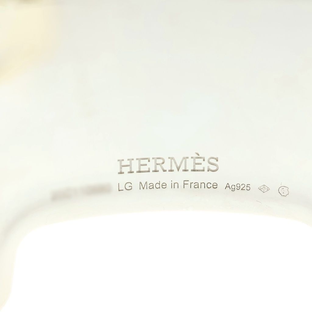 Hermes Amazon GM Bangle Bracelet Silver — view 5