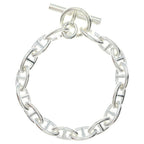 Hermes Chaine D'ancre GM Chain Bracelet Silver — view 2