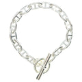 Hermes Chaine D'ancre GM Chain Bracelet Silver