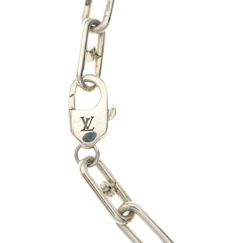 Louis Vuitton Pickpocket Monogram Bracelet Silver — view 5