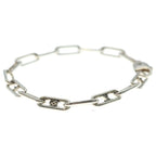 Louis Vuitton Pickpocket Monogram Bracelet Silver — view 4